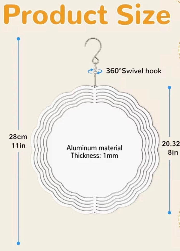 Custom Photo Wind Spinner