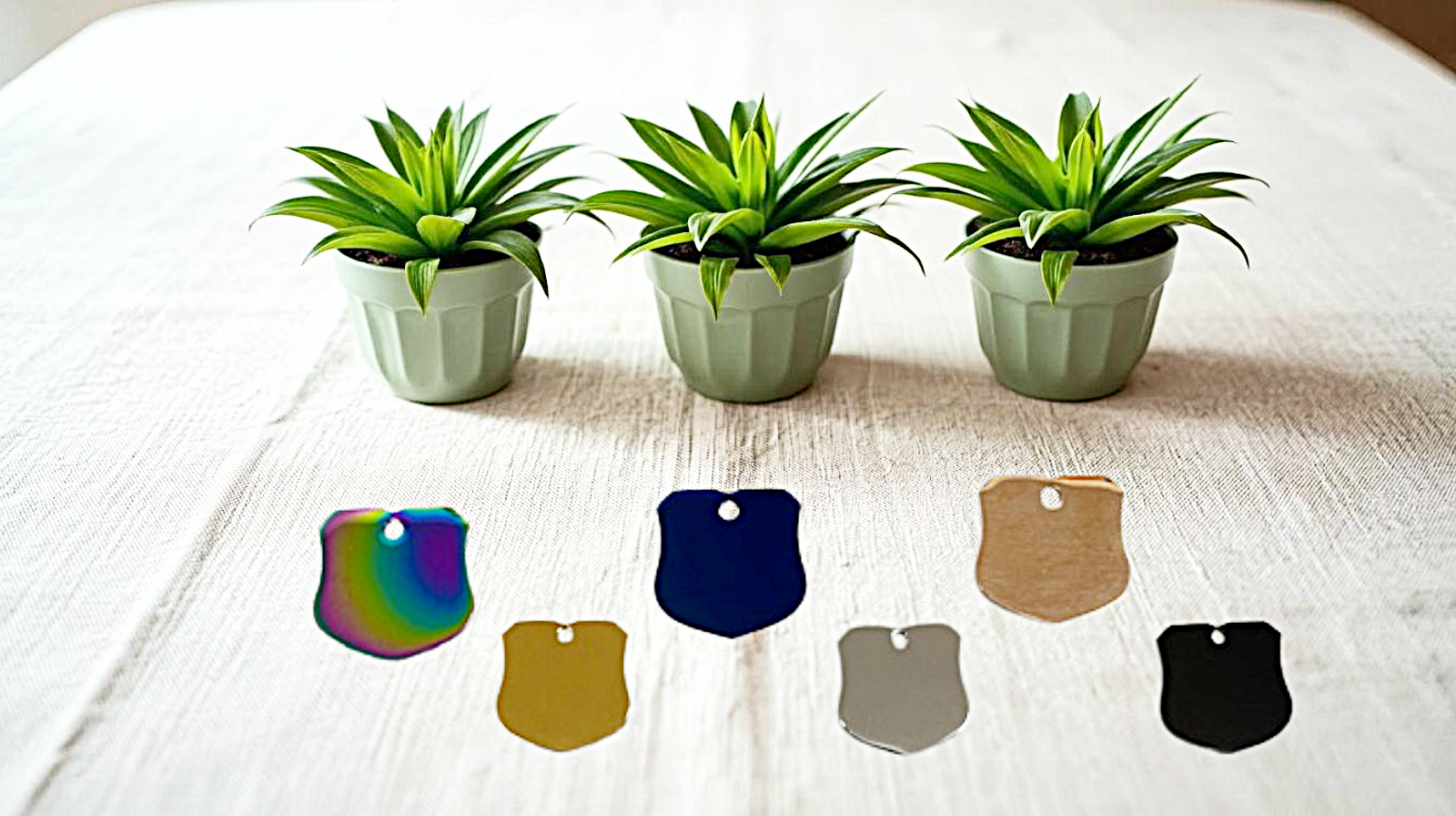 Personalized Pet ID Tag - Engraved Double Sided Shield